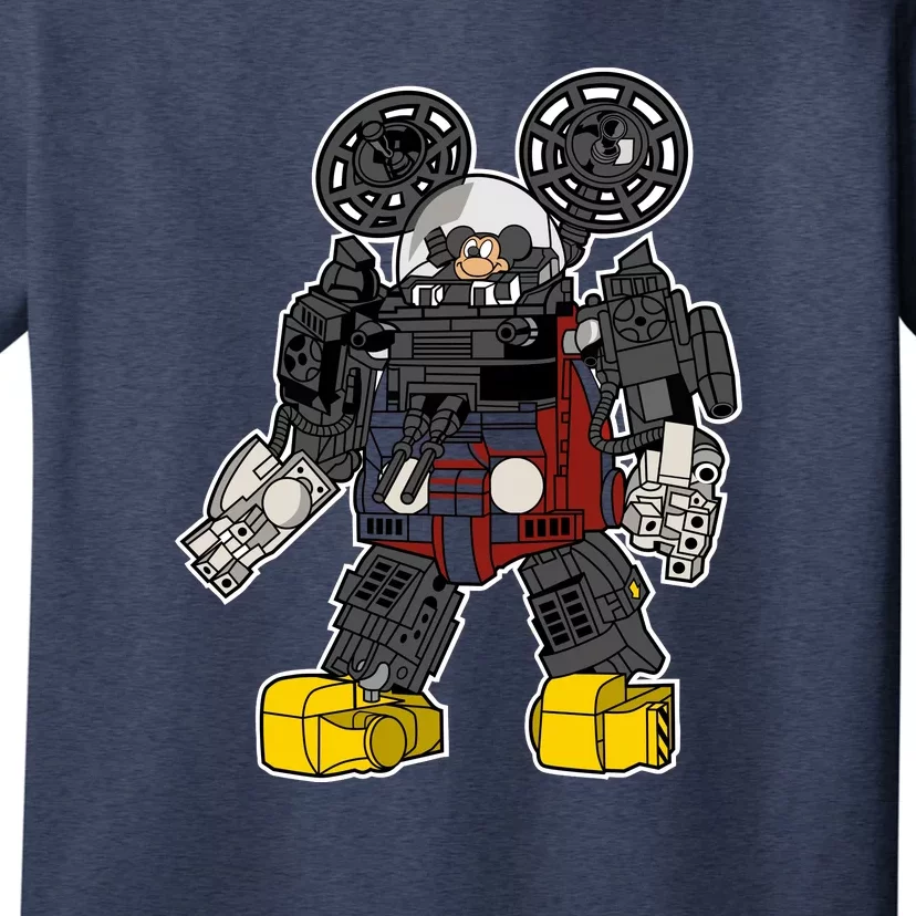 Mecha Mouse Unique Robot Illustration T-Shirt