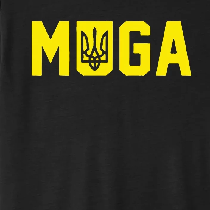 Muga Make Ukraine Great Again Support ChromaSoft Performance T-Shirt