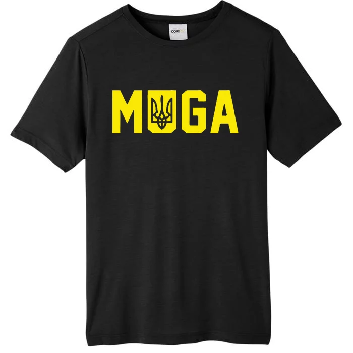 Muga Make Ukraine Great Again Support ChromaSoft Performance T-Shirt