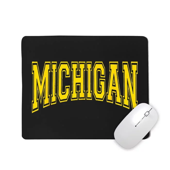 Michigan MI USA United States Font Mousepad