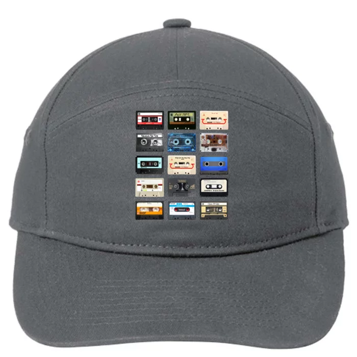 Music 7-Panel Snapback Hat