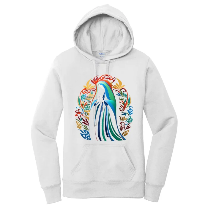 Mother Mary Vivid Women's Pullover Hoodie