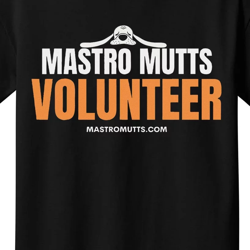 Mastro Mutts Volunteer Kids T-Shirt