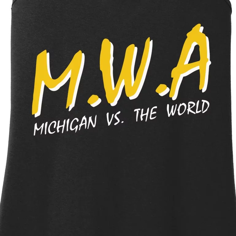 Mwa Michigan Vs The World Ladies Essential Tank