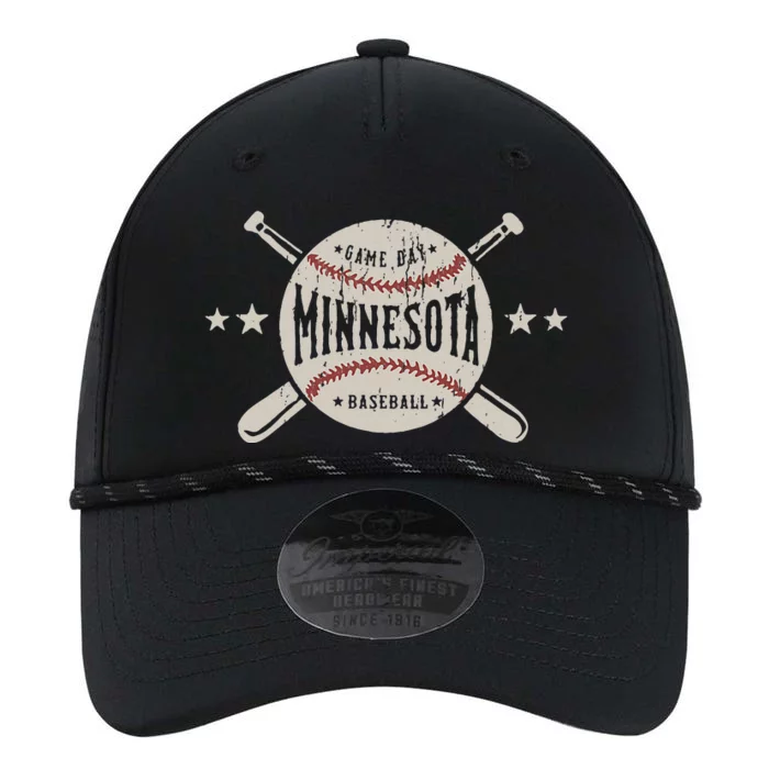 Minnesota Mn Vintage Baseball Performance The Dyno Cap