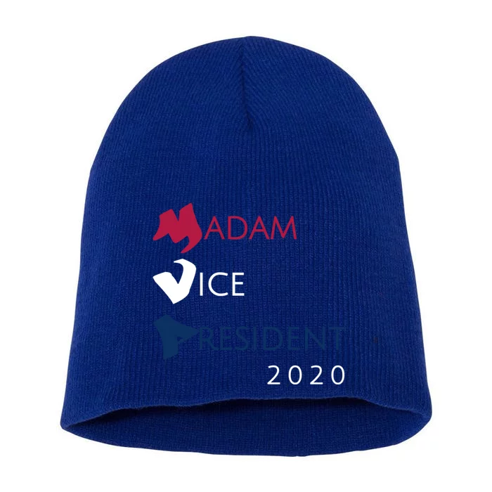 Mvp Madam Vice President Harris 2020 Election Gift Short Acrylic Beanie