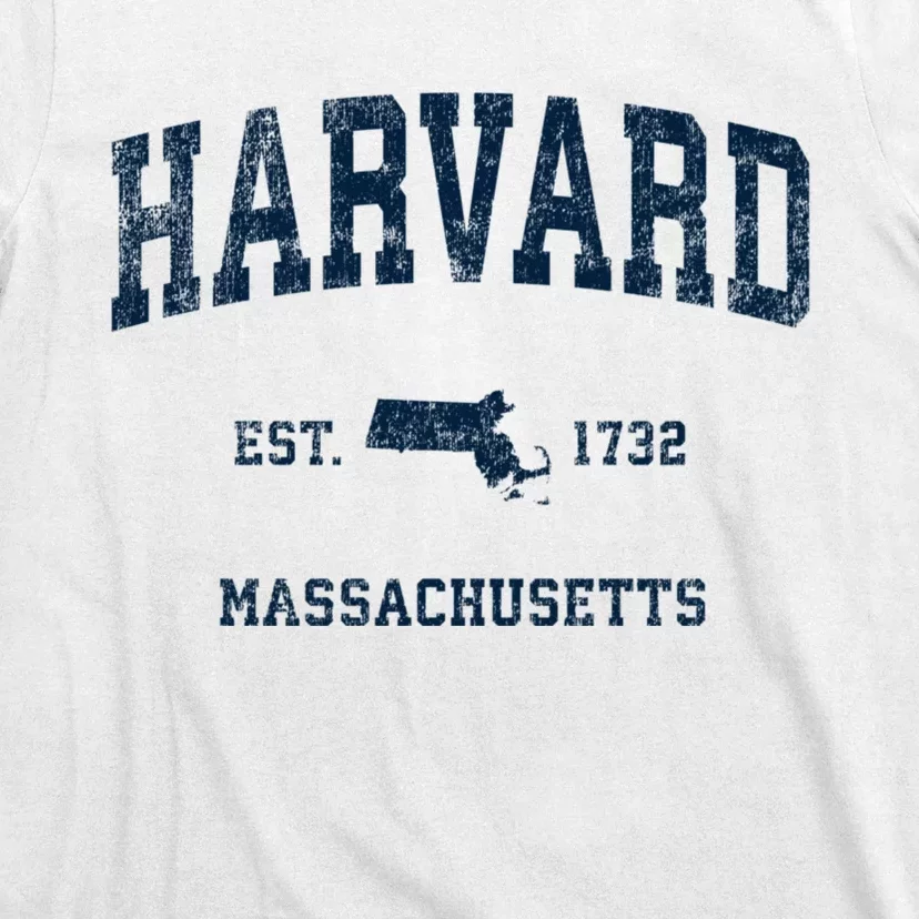 Massachusetts Ma Vintage Sports Design T-Shirt