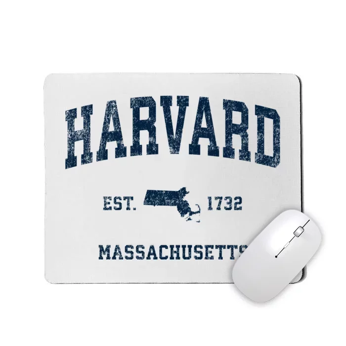 Massachusetts Ma Vintage Sports Design Mousepad