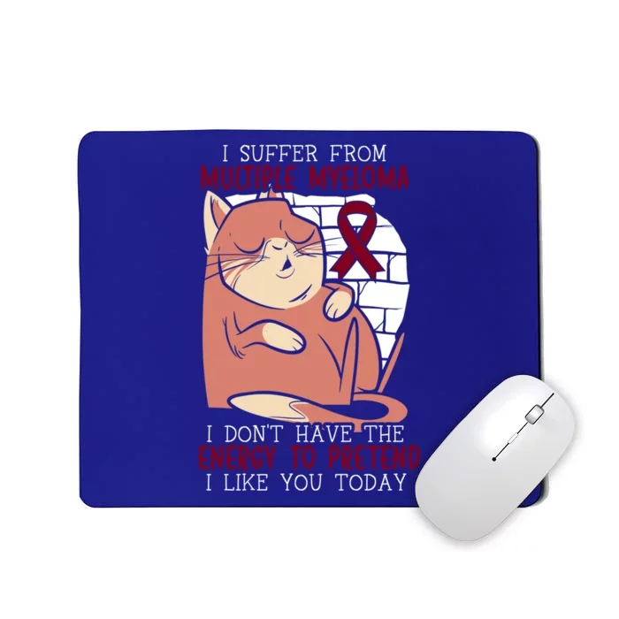 Multiple Myeloma Warrior Myeloma Cancer Awareness Funny Gift Mousepad