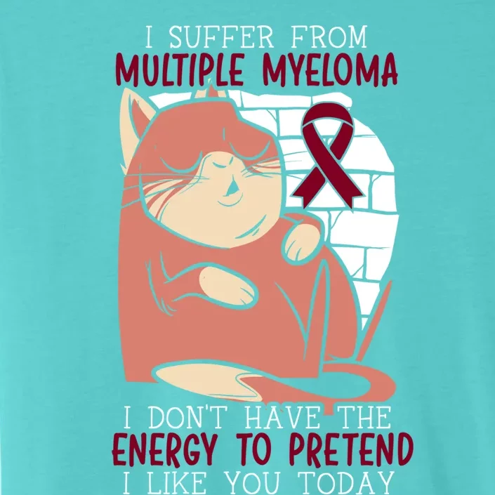 Multiple Myeloma Warrior Myeloma Cancer Awareness Funny Gift ChromaSoft Performance T-Shirt