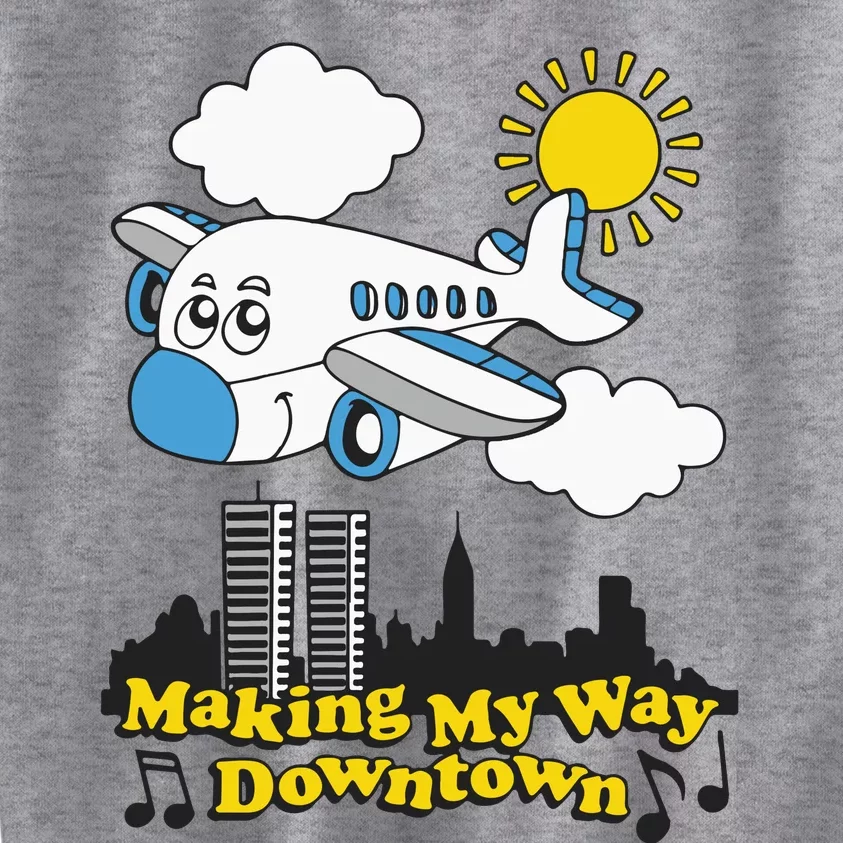 Making My Way Downtown Kids Sweatshirt