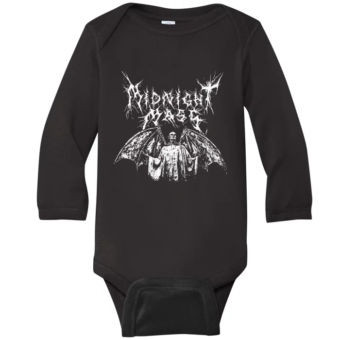 Midnight Mass White Vampire Baby Long Sleeve Bodysuit