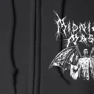 Midnight Mass White Vampire Full Zip Hoodie