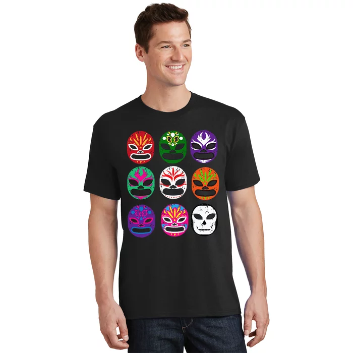 Masks Mexican Wrestling Mask T-Shirt