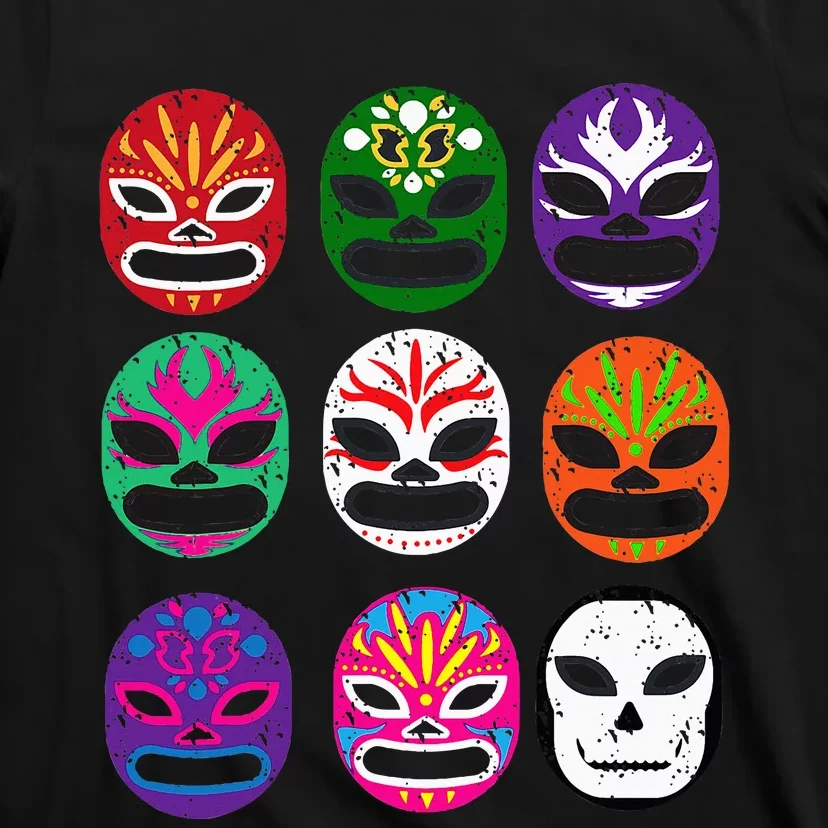 Masks Mexican Wrestling Mask T-Shirt