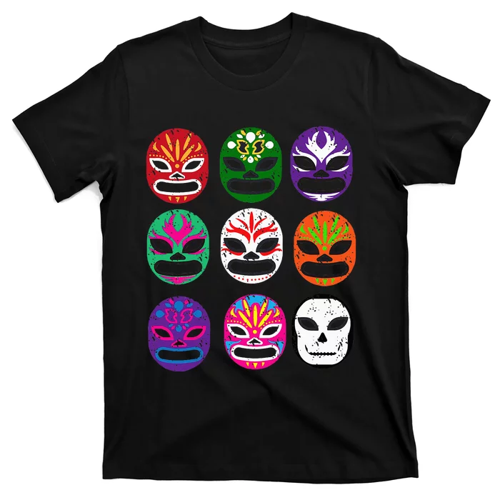 Masks Mexican Wrestling Mask T-Shirt