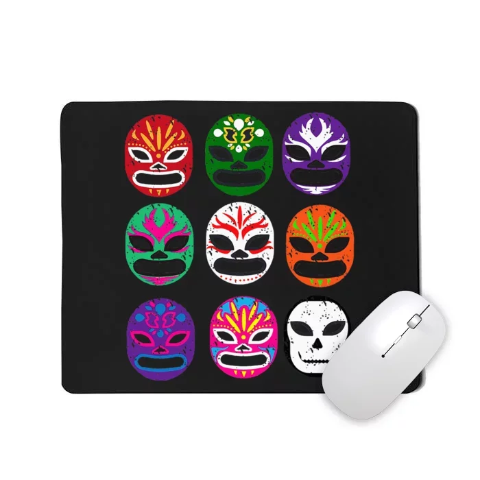 Masks Mexican Wrestling Mask Mousepad