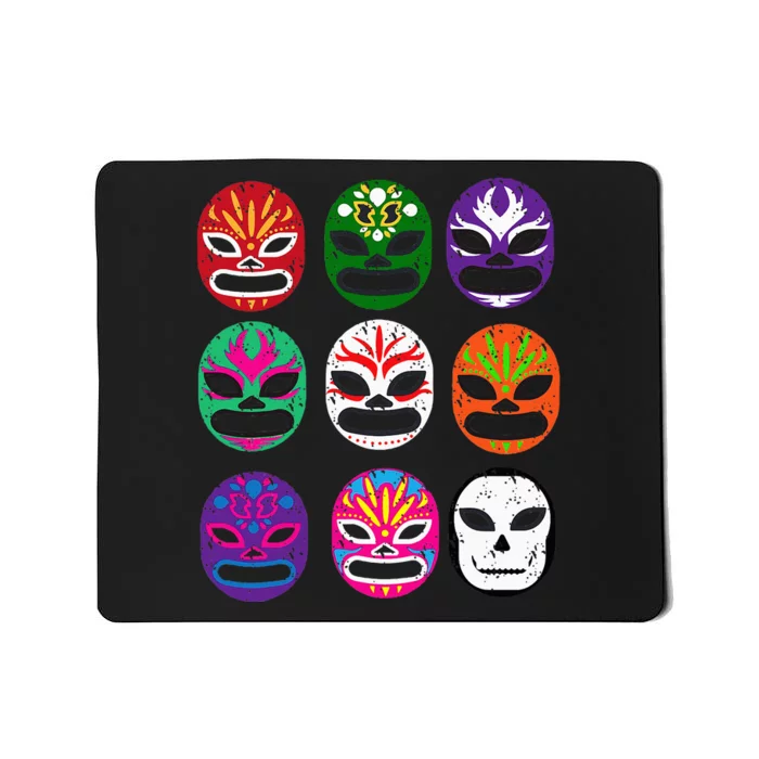 Masks Mexican Wrestling Mask Mousepad