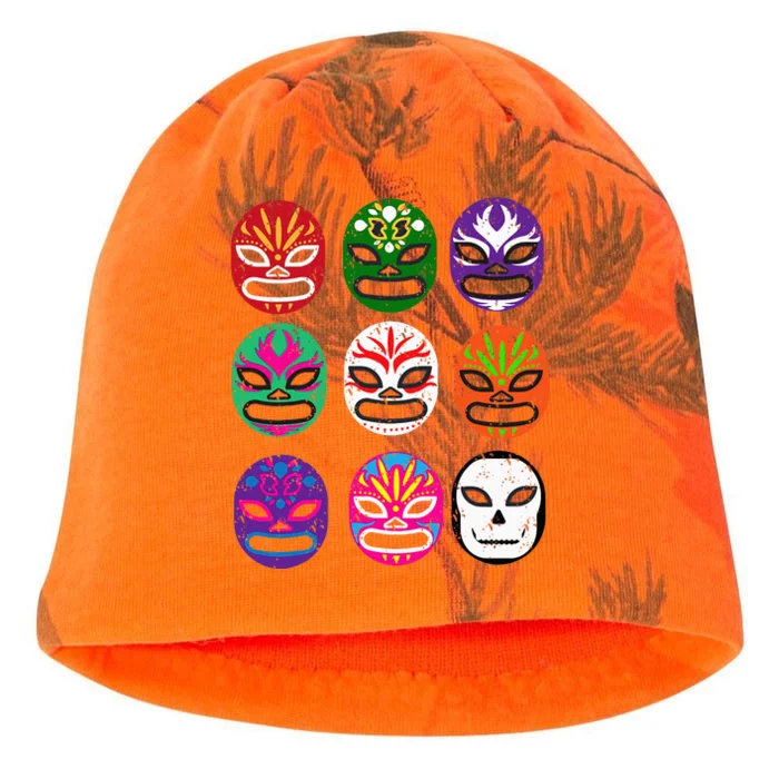 Masks Mexican Wrestling Mask Kati - Camo Knit Beanie