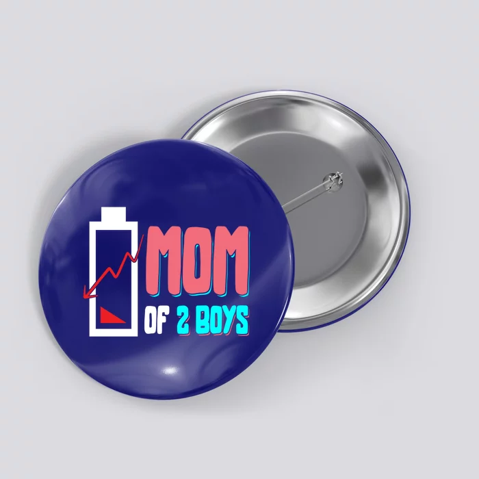 Mom Mother Wife Grandma Low Battery Moms Gift Button