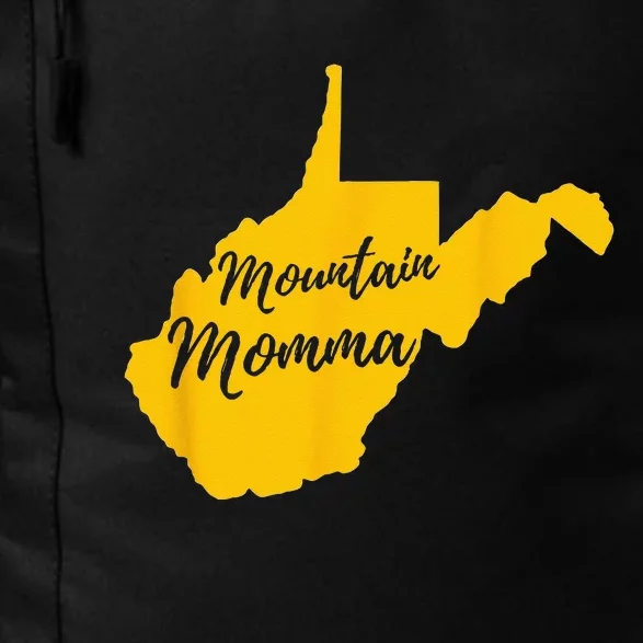 Mountain Momma West Virginia State Map Daily Commute Backpack