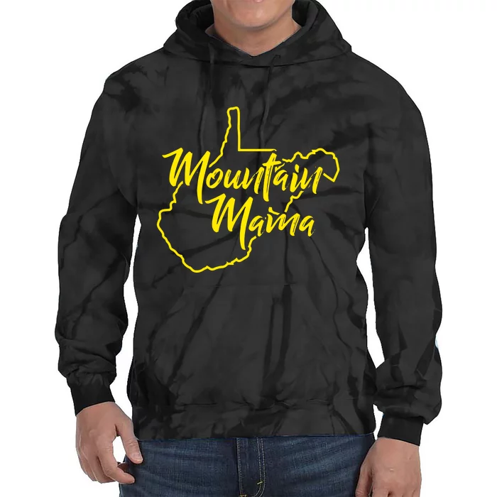 Mountain Mama West Virginia Tie Dye Hoodie