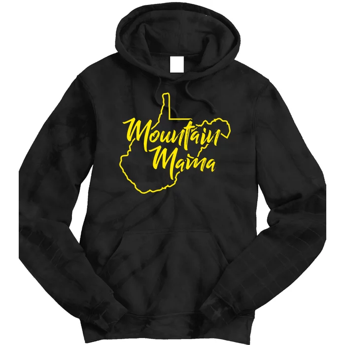 Mountain Mama West Virginia Tie Dye Hoodie