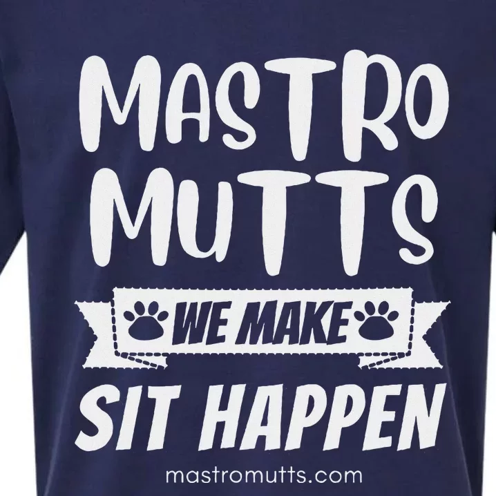 Mastro Mutts We Make Sit Happen Sueded Cloud Jersey T-Shirt