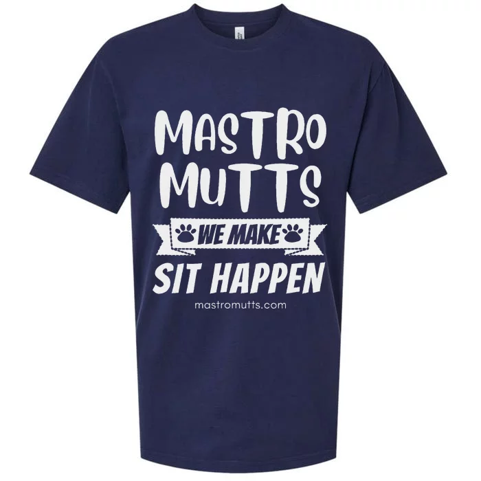 Mastro Mutts We Make Sit Happen Sueded Cloud Jersey T-Shirt