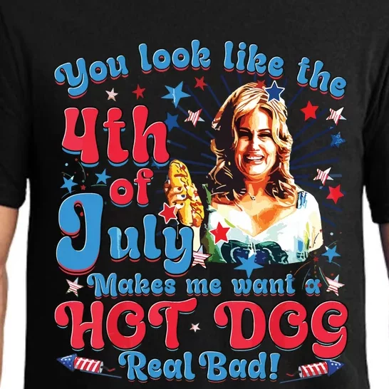 Makes Me Want A Hotdog Real Bad Pajama Set