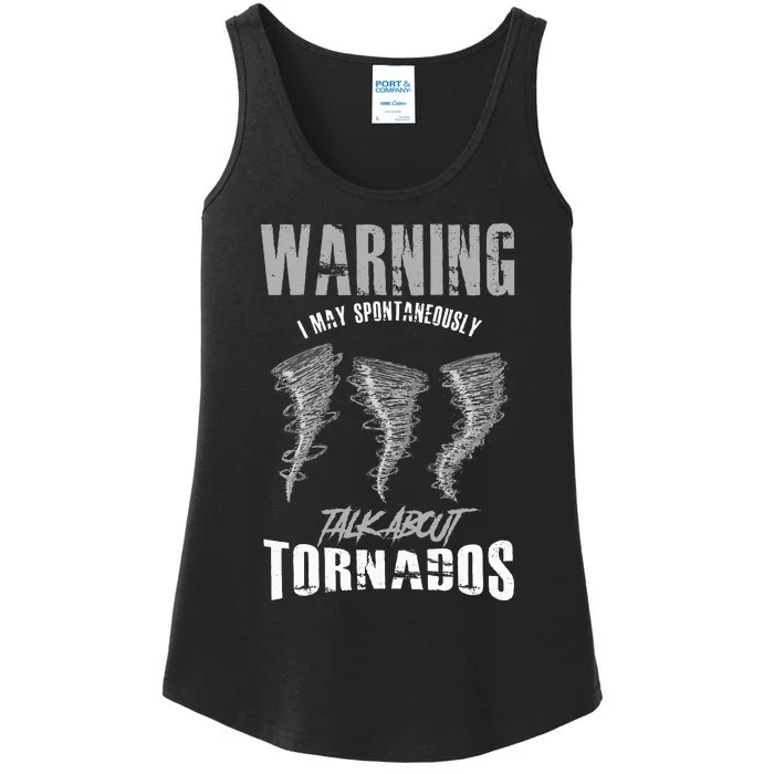 Meteorologist Meteorologist Weather Tornado Hurricane Rain Ladies Essential Tank