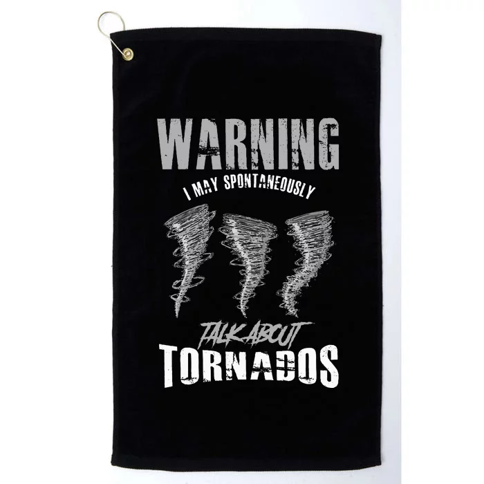 Meteorologist Meteorologist Weather Tornado Hurricane Rain Platinum Collection Golf Towel