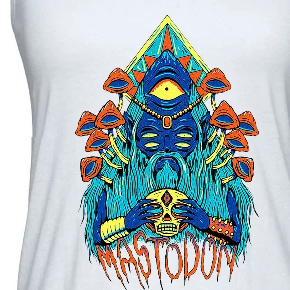 Mastodon – Mushroom Wizard Ladies Essential Flowy Tank