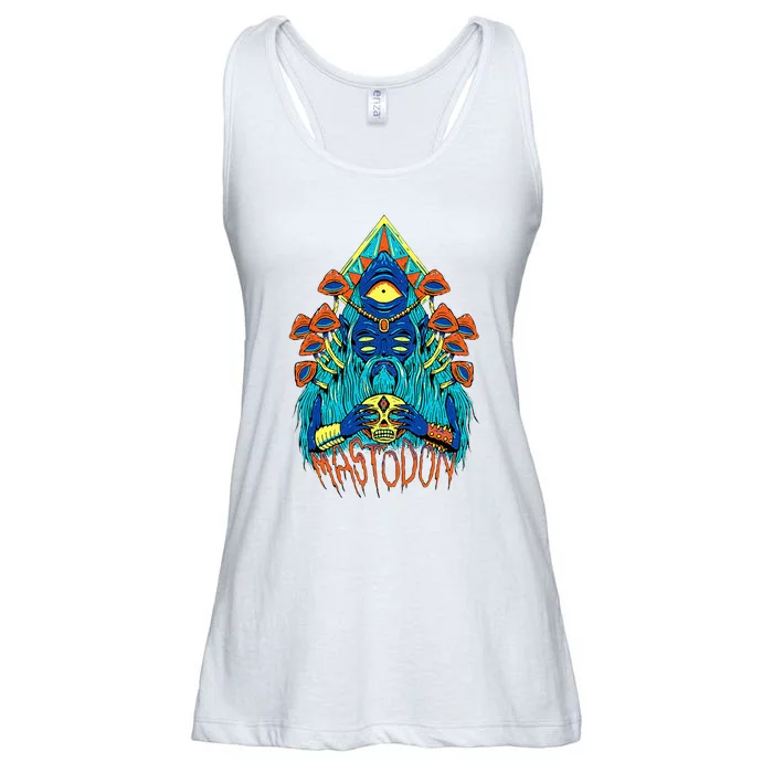 Mastodon – Mushroom Wizard Ladies Essential Flowy Tank