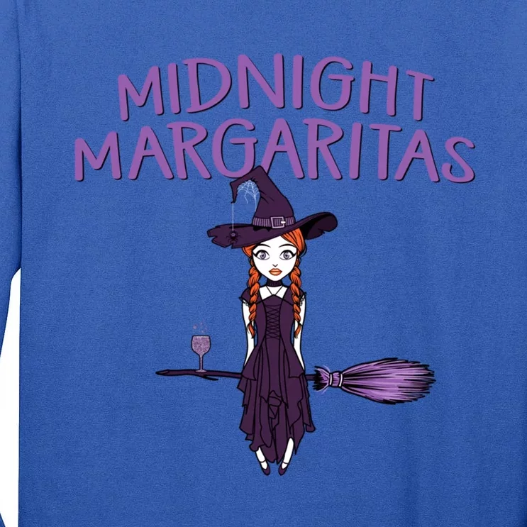 Midnight Margaritas Witchcraft Wiccan Pagan Cheeky Witch Gift Tall Long Sleeve T-Shirt