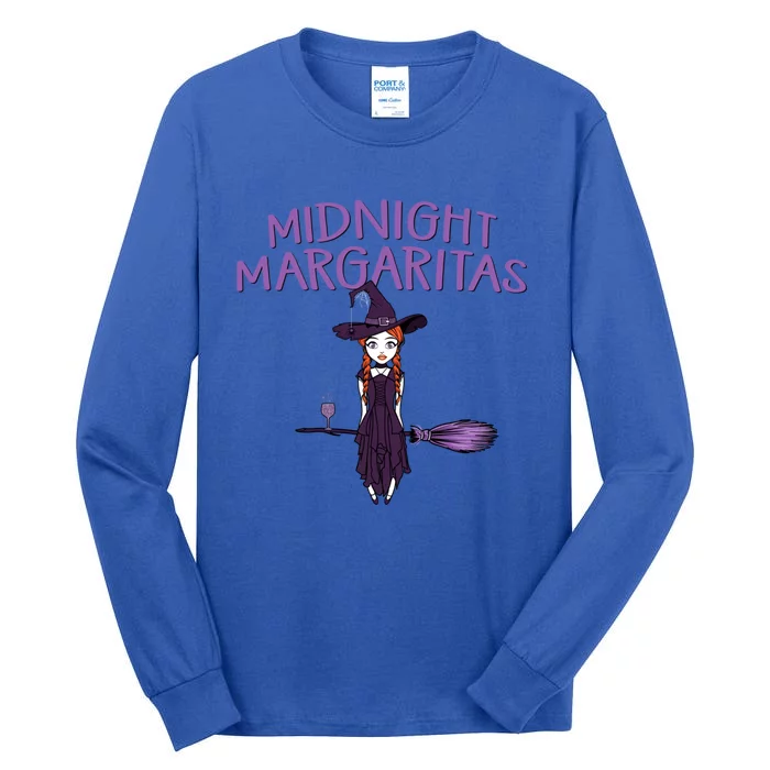 Midnight Margaritas Witchcraft Wiccan Pagan Cheeky Witch Gift Tall Long Sleeve T-Shirt