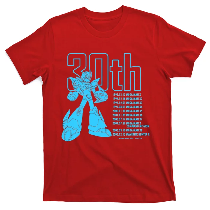 Mega Man X 30th Anniversary T-Shirt