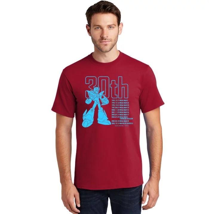 Mega Man X 30th Anniversary Tall T-Shirt