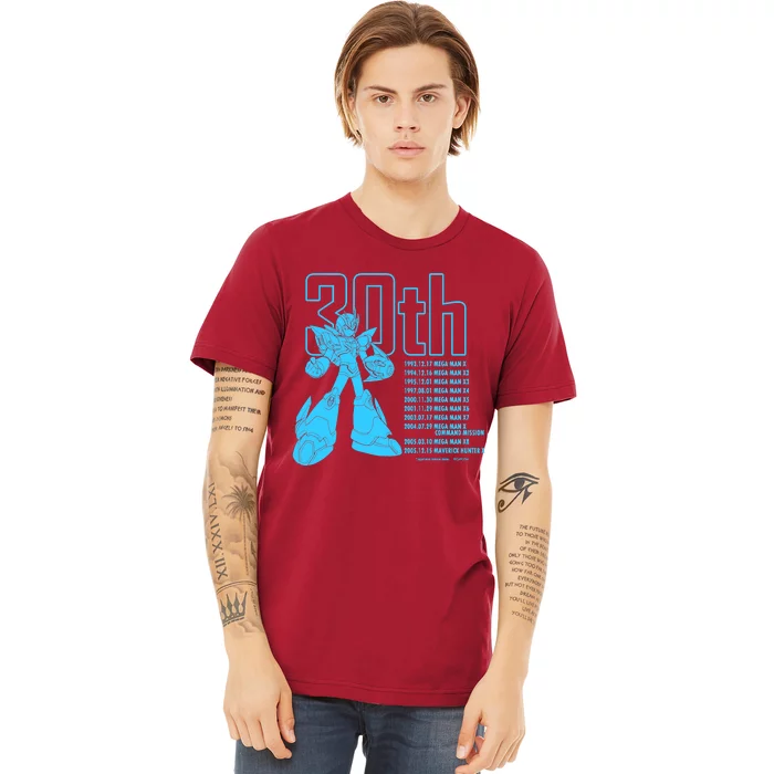 Mega Man X 30th Anniversary Premium T-Shirt