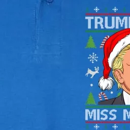 Miss Me Yet Trump 2024 Ugly Christmas Cool Gift Softstyle Adult Sport Polo