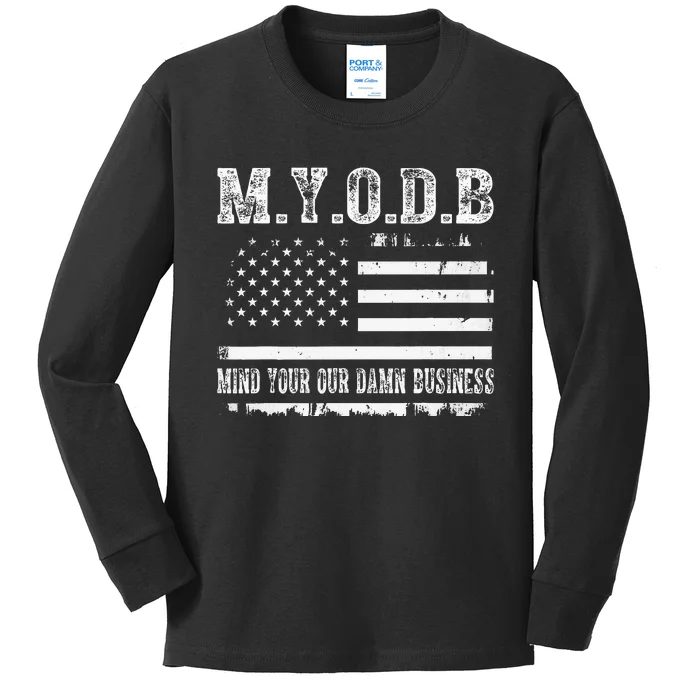 Myodb Kids Long Sleeve Shirt