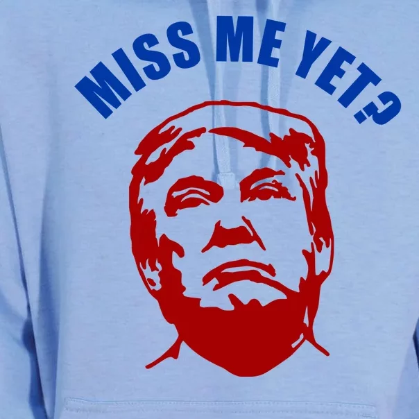 Miss Me Yet? Funny Pro Trump Anti Biden Unisex Surf Hoodie