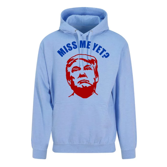 Miss Me Yet? Funny Pro Trump Anti Biden Unisex Surf Hoodie