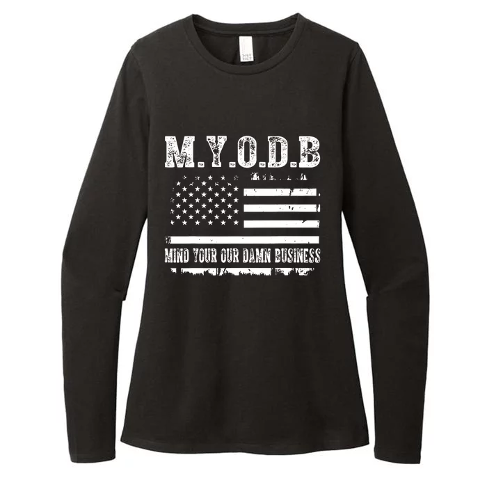 Myodb Womens CVC Long Sleeve Shirt