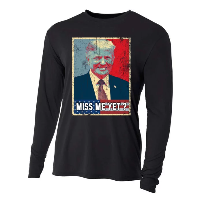 Miss Me Yet Trump Hope Poster Essential Cooling Performance Long Sleeve Crew