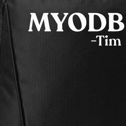 Myodb Mind Your Own Damn Business City Backpack