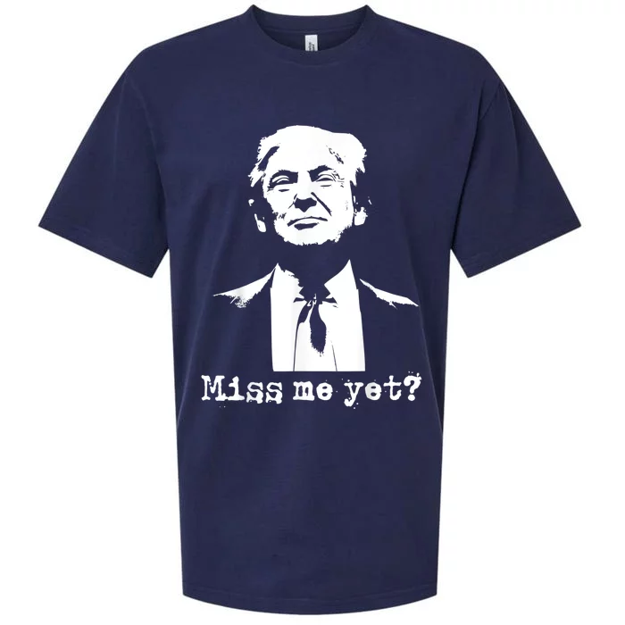 Miss Me Yet Donald Trump 45th President 2024 Election Sueded Cloud Jersey T-Shirt