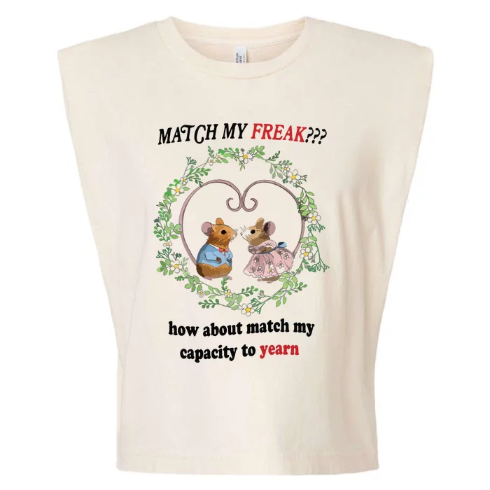 Match My Yearn Garment-Dyed Women's Muscle Tee