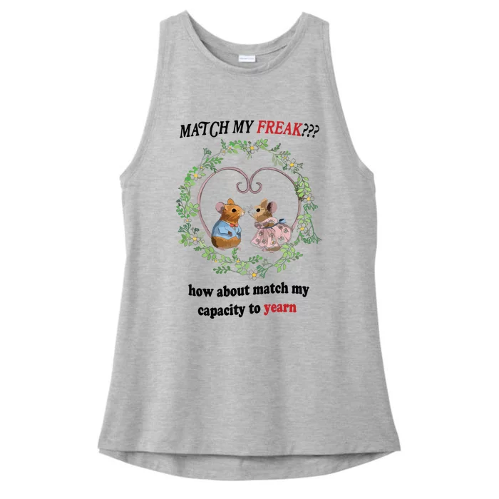 Match My Yearn Ladies Tri-Blend Wicking Tank