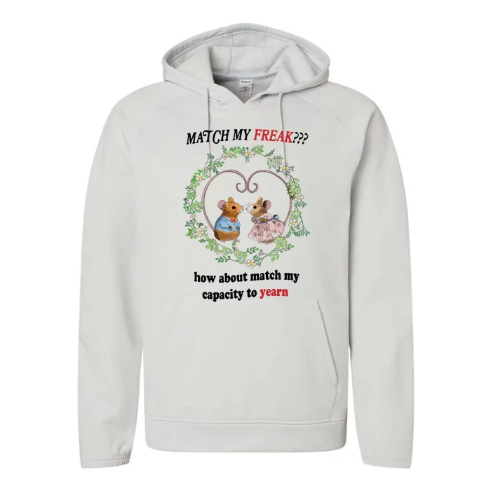 Match My Yearn Performance Fleece Hoodie